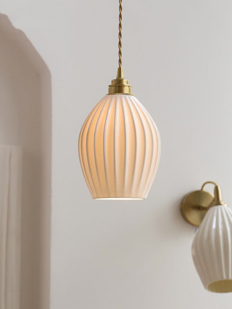 Elegant Brass Bedside Wall Lamp for Bedroom