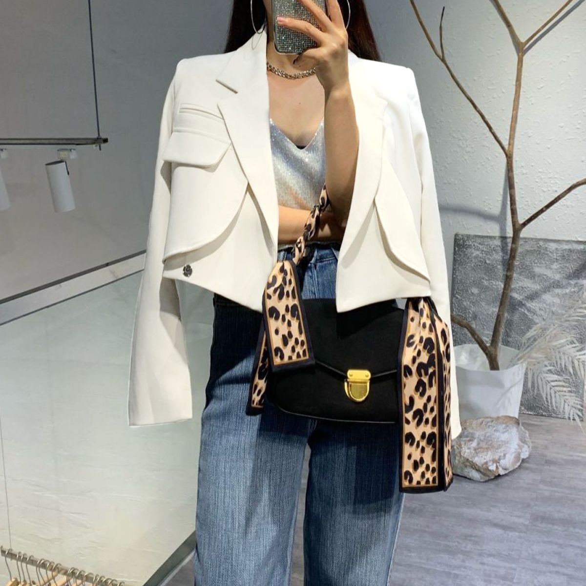 Eleganter Damen Kurzblazer – Vielseitig, Modern & Zeitlos Chic