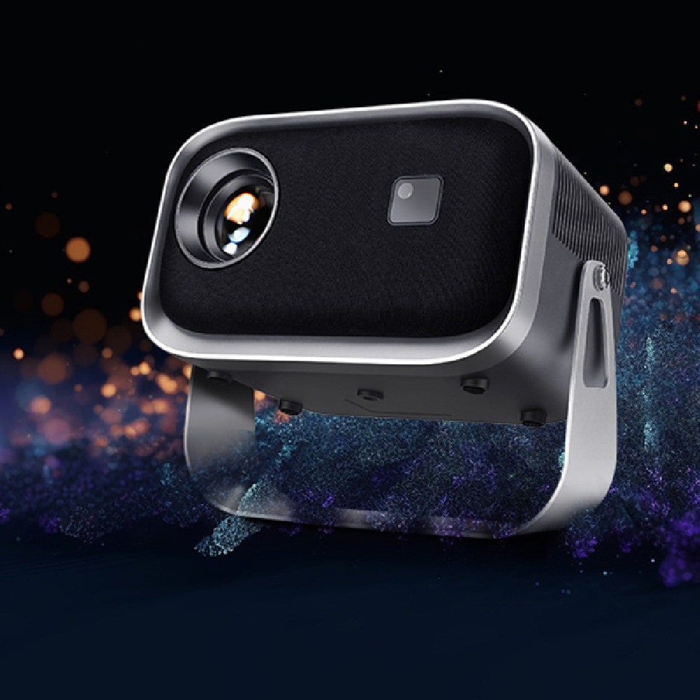 Tragbarer HD Beamer mit Halterung – Smart Heimkino Mini Projektor