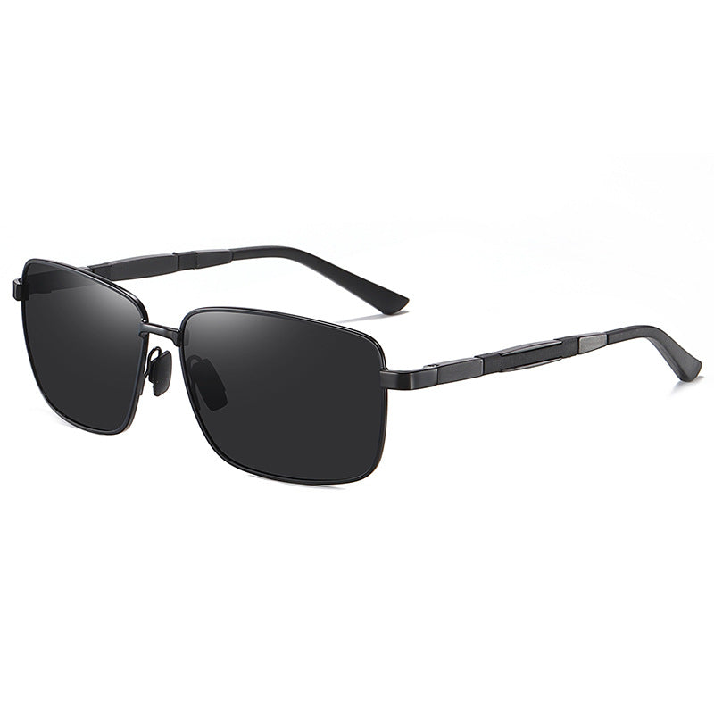 Nachtfahr Sonnenbrille Herren | Polarisiert | Retro eckig