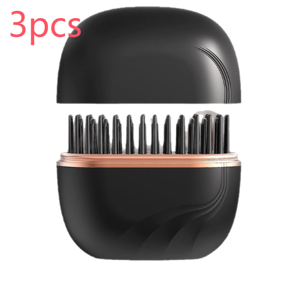Kabellose Mini Glättungsbürste | Tragbarer Haarglätter Kamm für Perfektes Styling