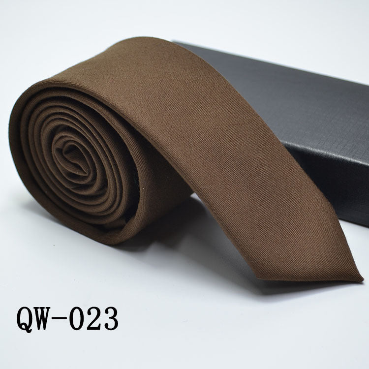 Slim Men's Tie elegant | Wool Look modern stylish