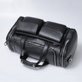 Men's Leather Travel Bag Large Capacity – Hand Luggage Weekender Premium