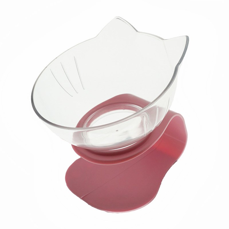 Double Bowl Dog Cat | Elevated Non-Slip Feeder Set