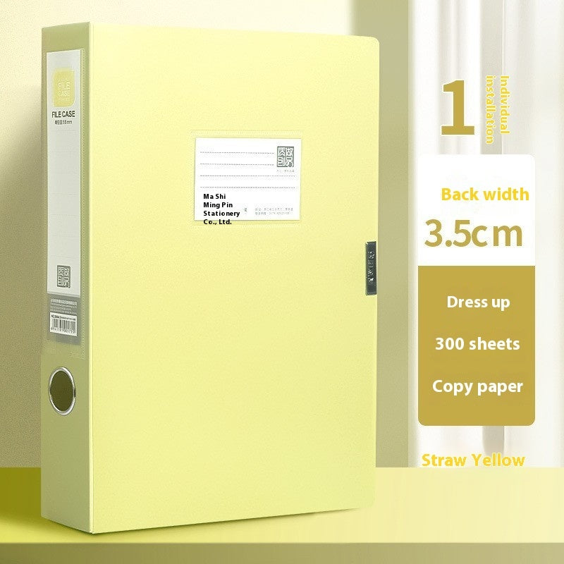 Document Box Morandi | PP File Box Organizer Office Organization