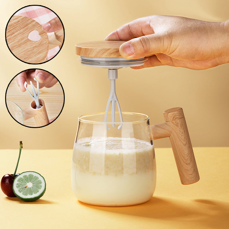 400ml Self-Stirring Coffee Mug - Electric Mixing Cup