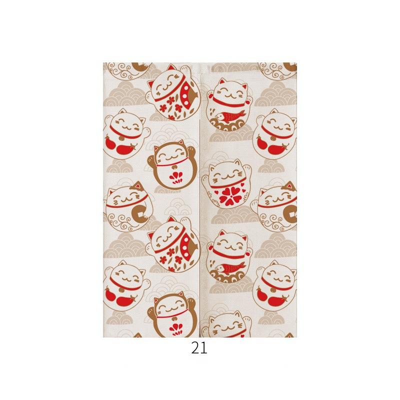 Japanese Noren Curtain | Ukiyo-e Modern Entrance Decor