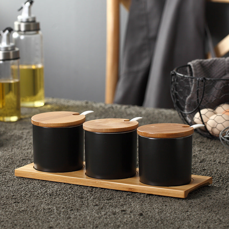 Premium Spice Jar Set – Salt and Spice Container Kitchen
