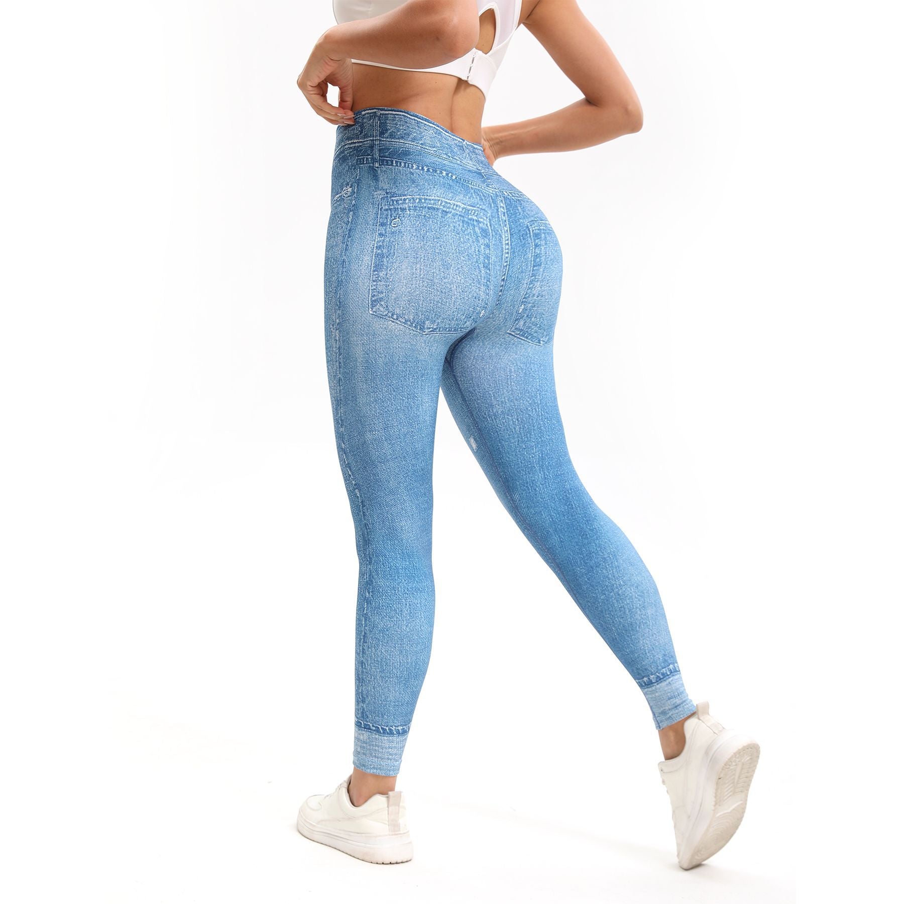 Women's Retro Print High Waist Leggings – Stretch Yoga Sports Pants