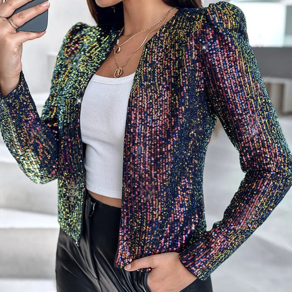 Personalisierbarer Damen Outdoor-Blazer – Langarm, Elegant & Vielseitig