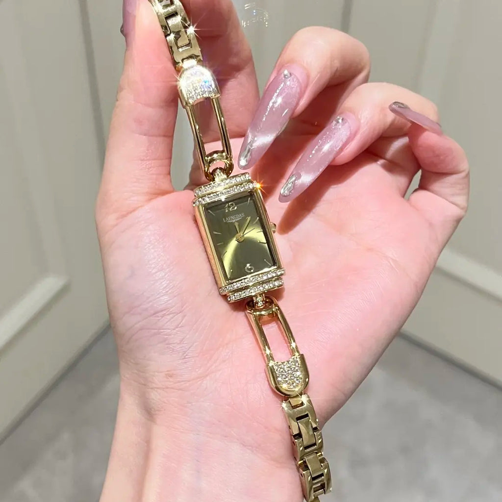 Damen Petite Pin Uhr – Exklusive Nischen Armbanduhr Elegant