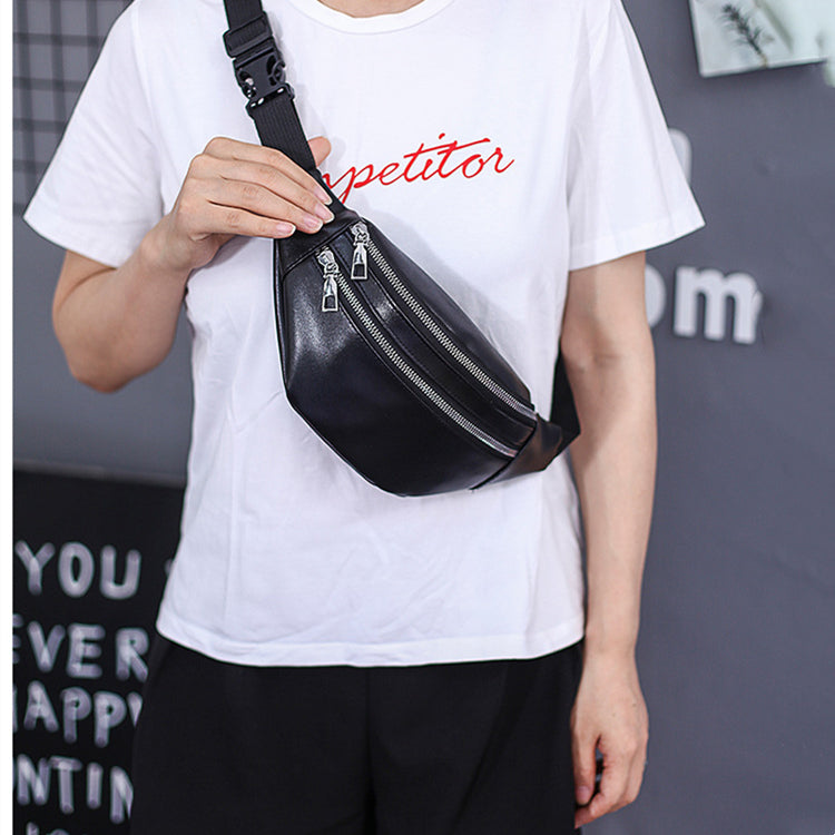 Large Men's Chest Bag | Multifunctional Sports Crossbody Bag