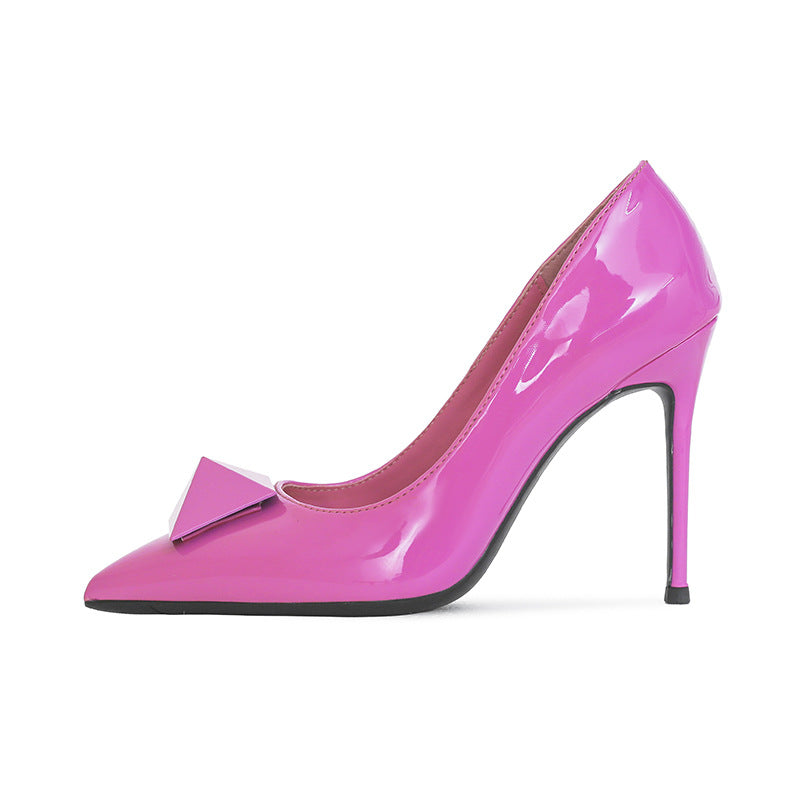 Women's Stiletto High Heels Pointed Studs | Elegant Sexy Shoes