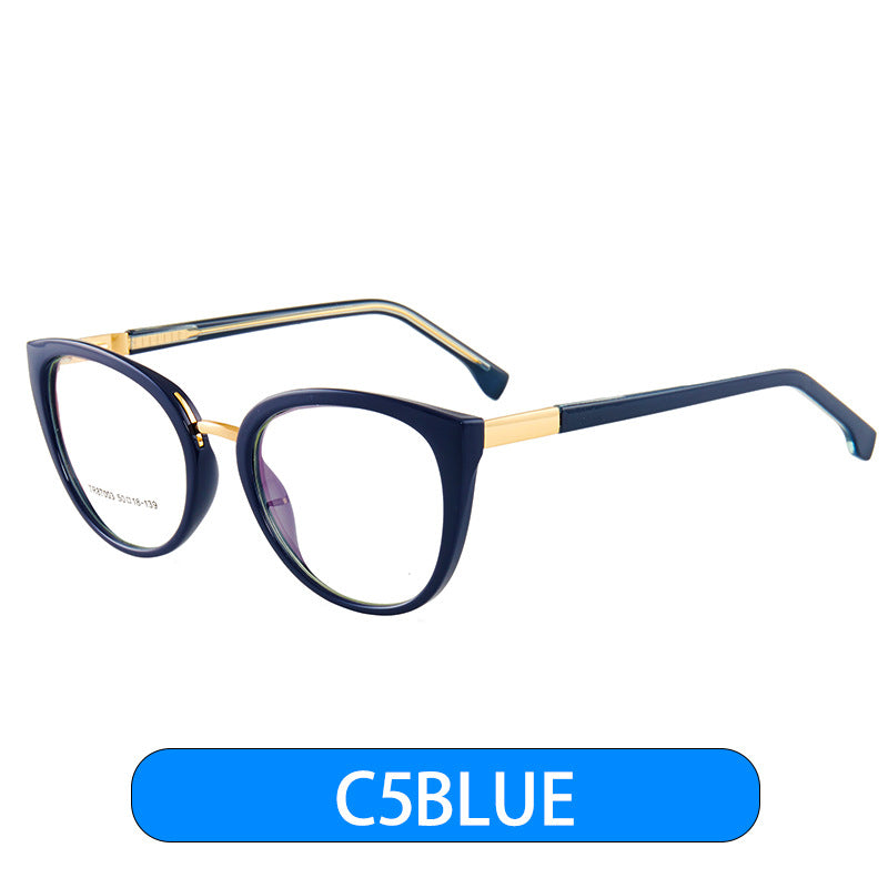Retro Cat-Eye Blaulichtfilter Brille Damen | Computerbrille