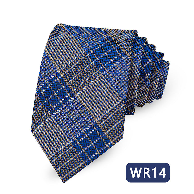Men's Striped Tie Elegant Business Casual Modern