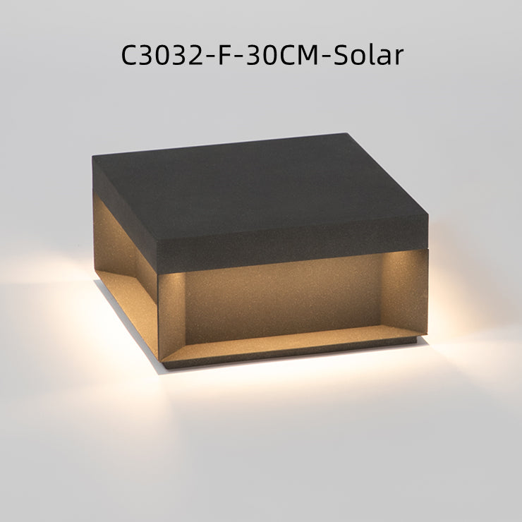 Wasserdichte Solar Gartenleuchte – LED Außenbeleuchtung für Rasen & Garten