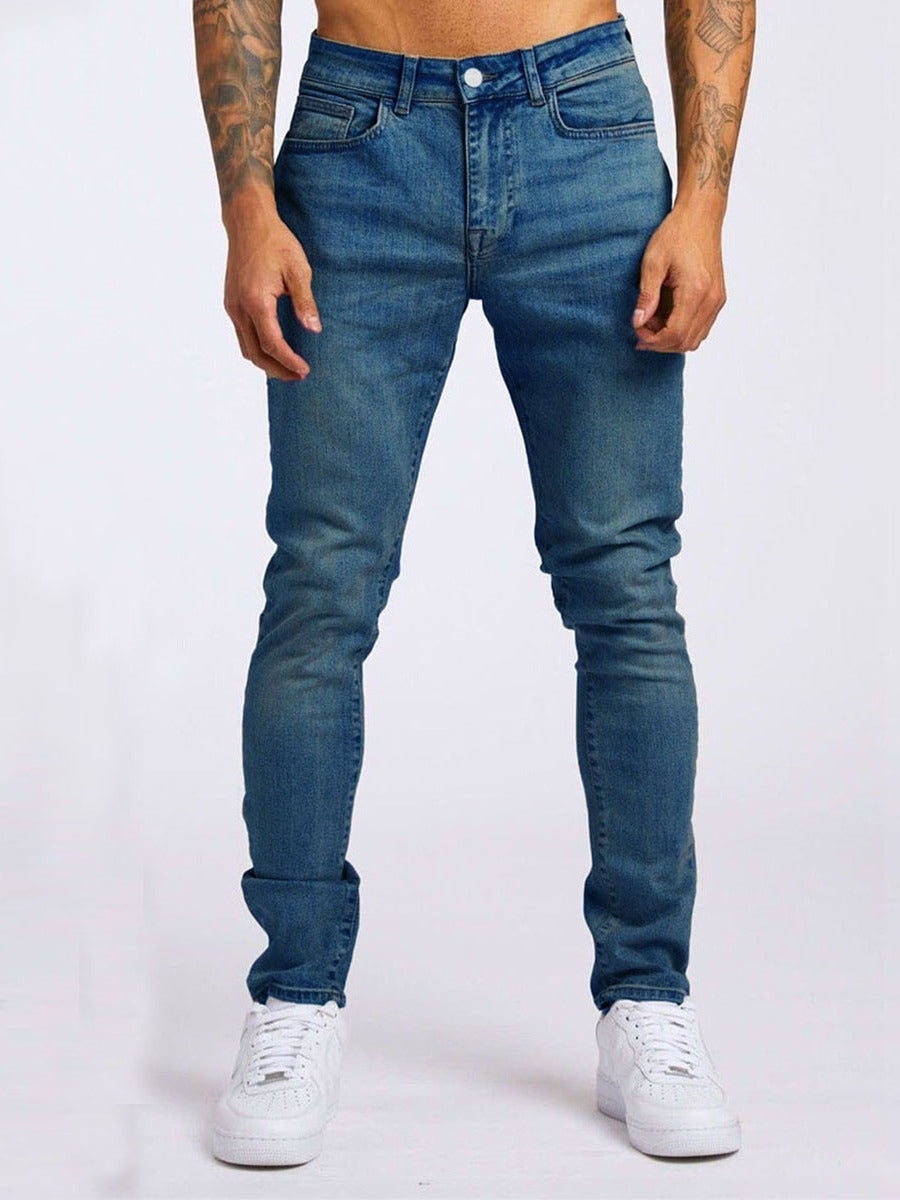 Men's Slim Fit Jeans – Modern Denim Casual Trousers