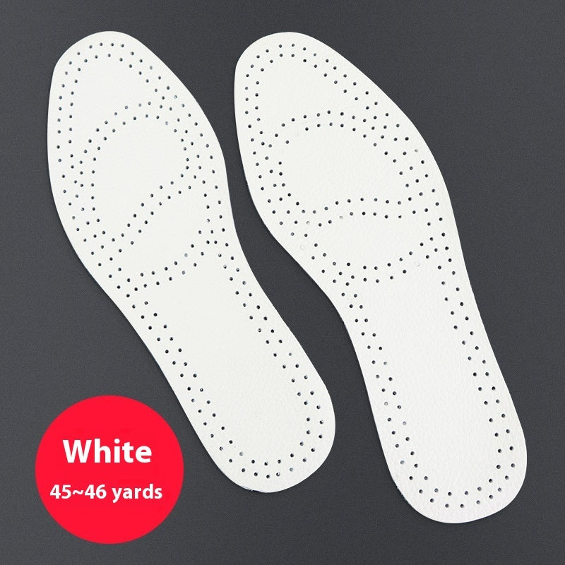Leather Insoles | Massage Breathable Comfort Shoes