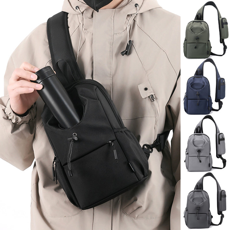 Men's Shoulder Bag Water-Repellent Oxford | Crossbody Bag