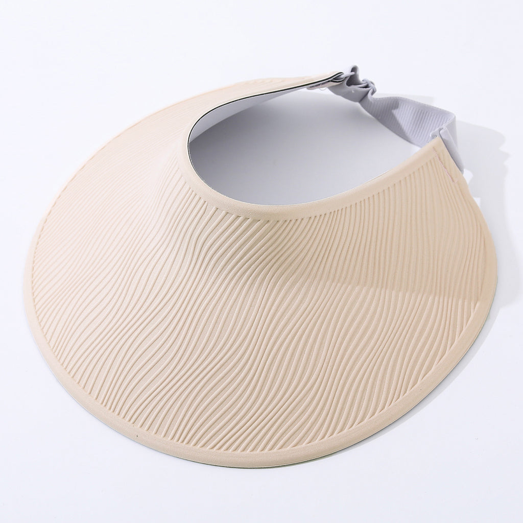 Women's Sun Hat Open Adjustable – Wide Brim Wave Pattern
