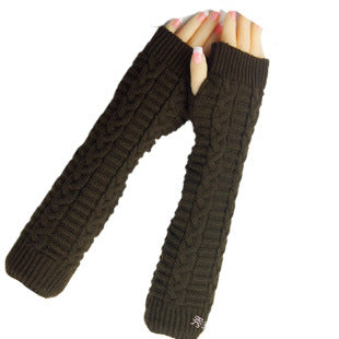 Damen Lange Fingerlose Handschuhe – Korean Style Armwärmer
