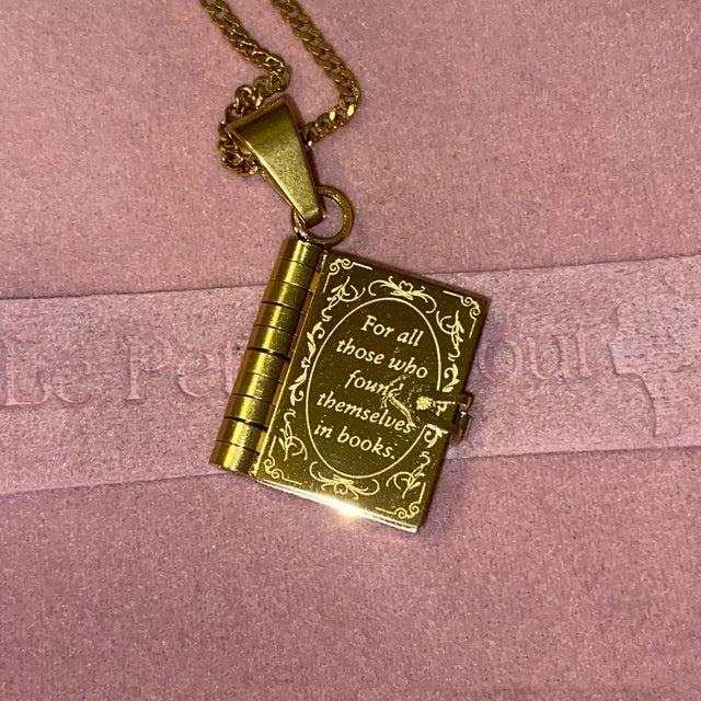 Locket Book Necklace – Perfect Jewelry for Book Lovers