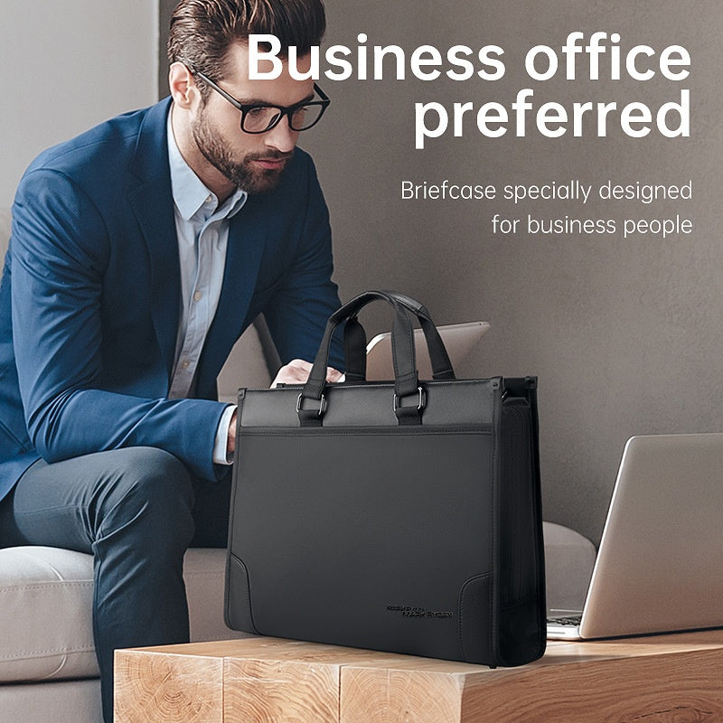 Men's Business Briefcase Laptop Bag – Elegant Large Handbag