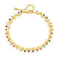 Colorful Boho Anklet with Beads – Ethnic Anklet in Summery Candy Design