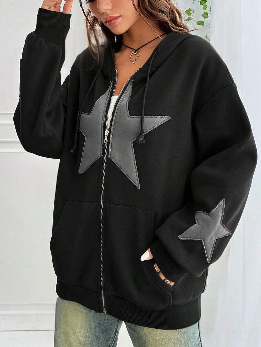 Women's Oversized Hooded Jacket | Casual Cardigan Coat