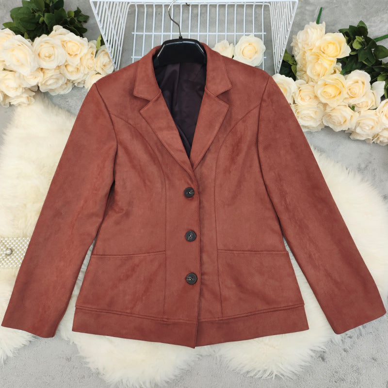 Damen Herbstblazer elegant warm | Fashion Business Jacke