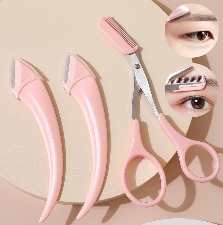 Eyebrow Razor with Comb | Precise Beauty Trimmer for Perfect Brows