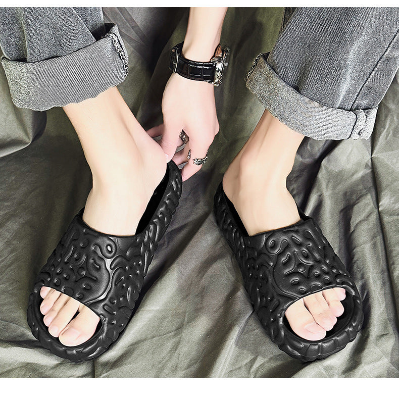 Men's loafers with thick sole | non-slip comfortable summer shoes