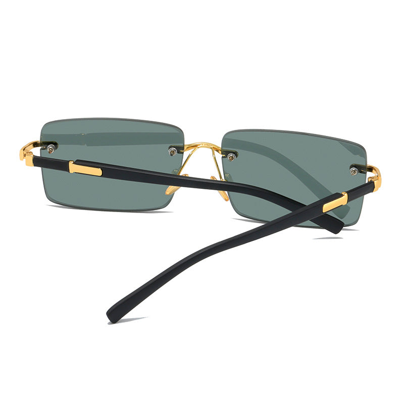 Randlose Kristall Sonnenbrille Unisex – Elegante Fashion Brille