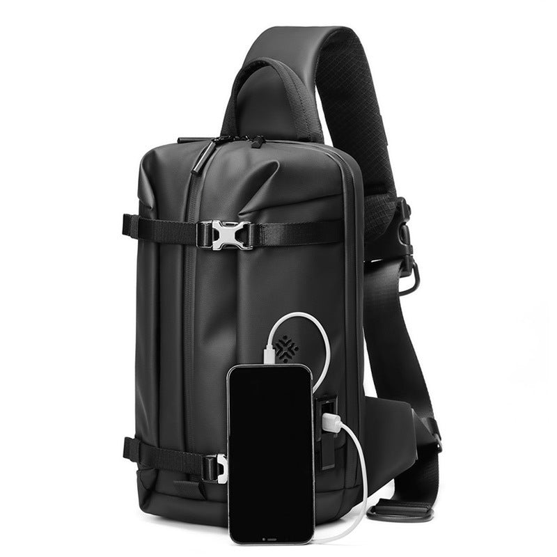 Wasserdichte Oxford Crossbody Tasche Herren | Outdoor Schultertasche