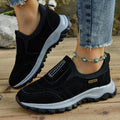Women's Slip-On Athletic Shoes - Comfort Walking Running Sneakers