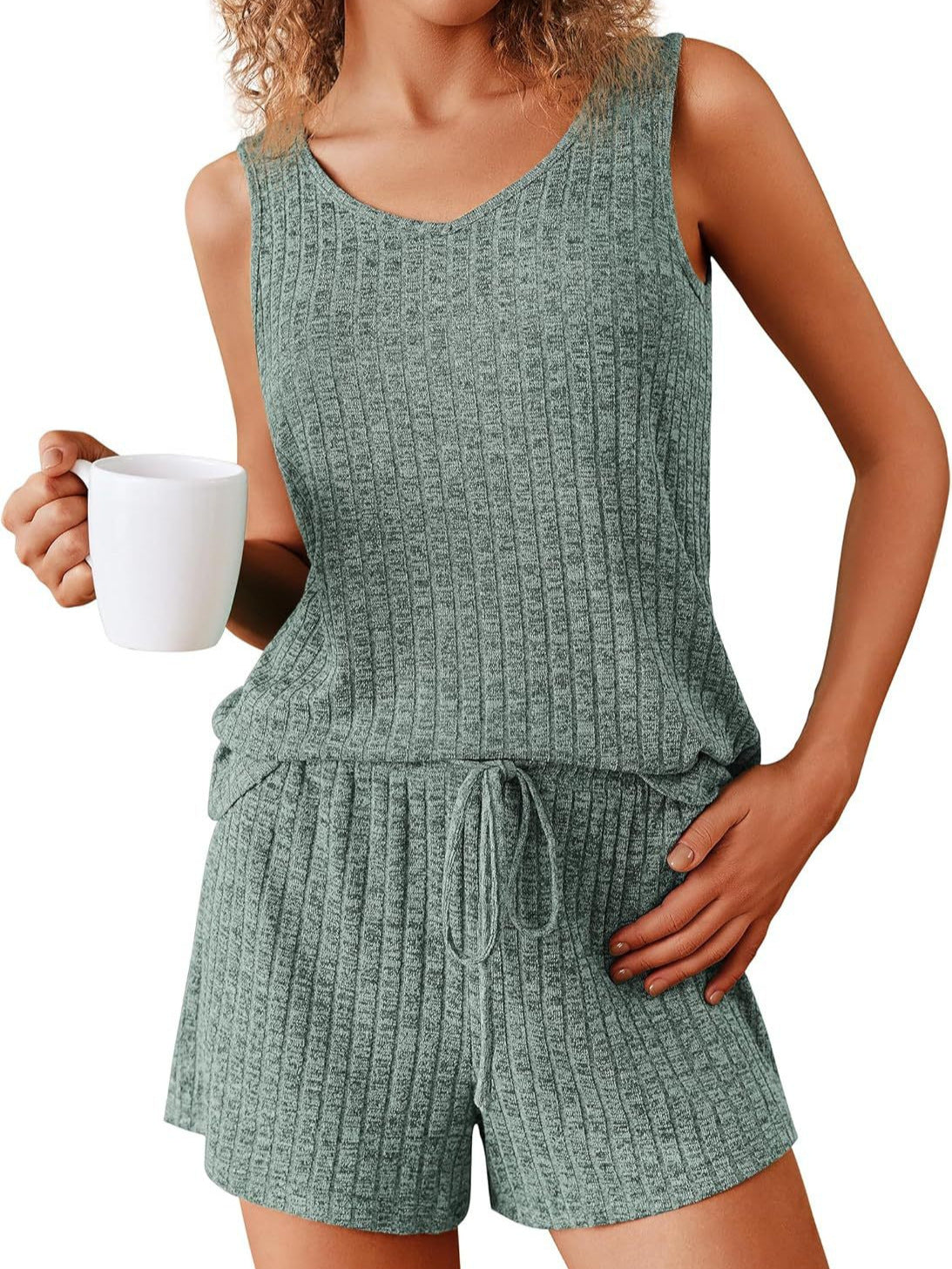 Women's Rib-Knit Pajamas | Modern Homewear Nightwear
