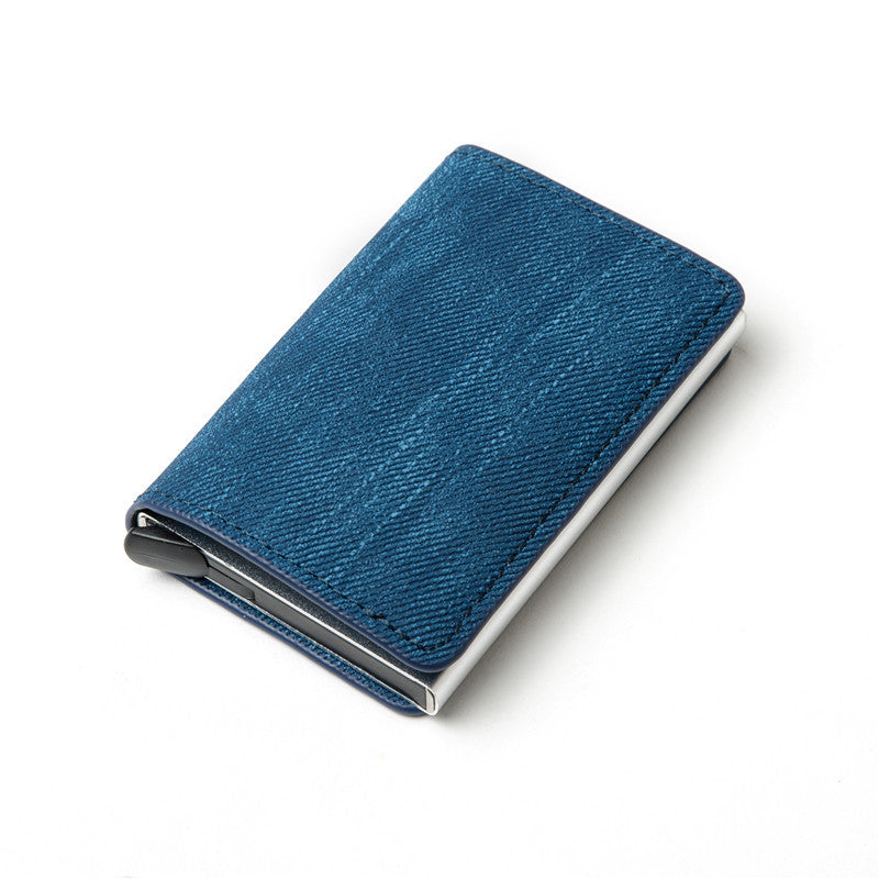 RFID Aluminum Card Holder | Secure Modern Women's Card Case