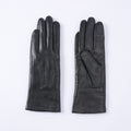 Damen Lange Ziegenleder Handschuhe – Wollgefüttert Driving Style