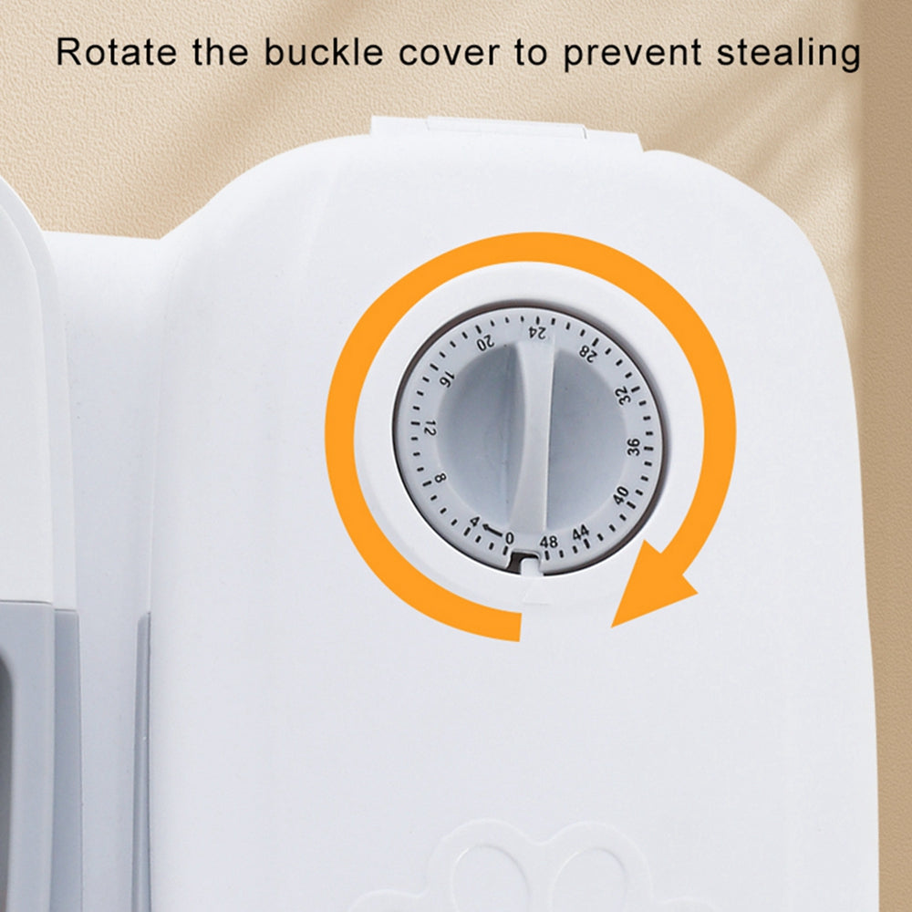 Automatic Pet Feeder Dog Cat | Timer Smart Pet Food Dispenser Stainless Steel