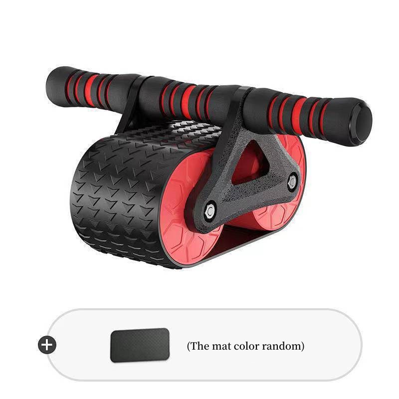 Double Wheel AB Roller with Automatic Rebound | Abdominal Trainer Home Gym