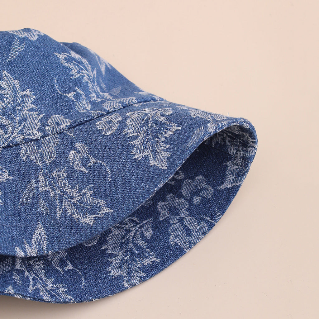 Women's Baseball Cap Jacquard Blue – Korean Style Sun Protection Cap