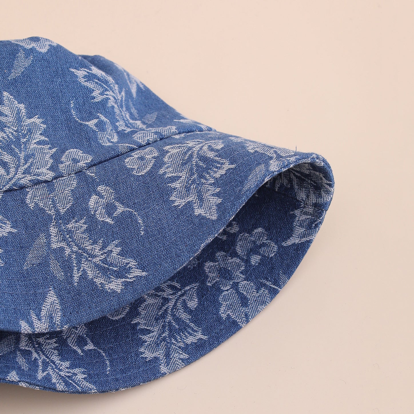 Women's Baseball Cap Jacquard Blue – Korean Style Sun Protection Cap