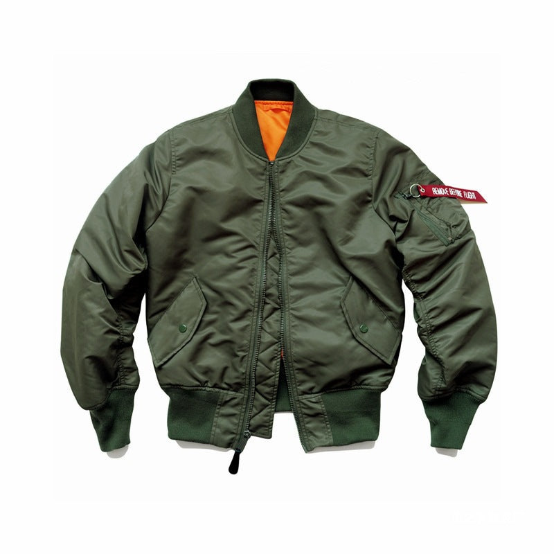 Men's Plus Size Workwear Jacket with Stand-Up Collar – Robust Style & Comfort