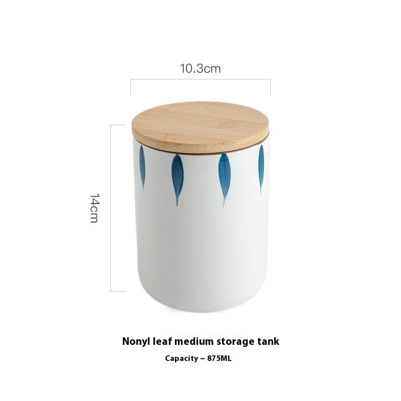 Airtight Ceramic Storage Jar | Muesli Storage | Kitchen Container