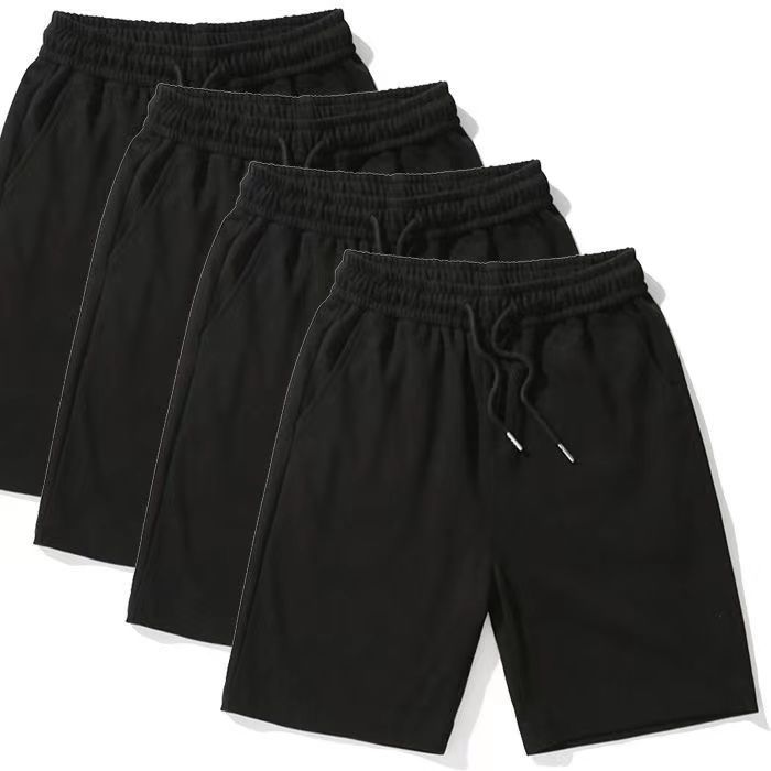 Herren Casual Shorts Uni – Gerade Sommer Freizeitshorts
