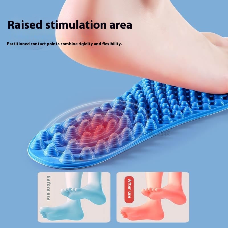 Shock-Absorbing Insoles | Breathable Odorless Comfort