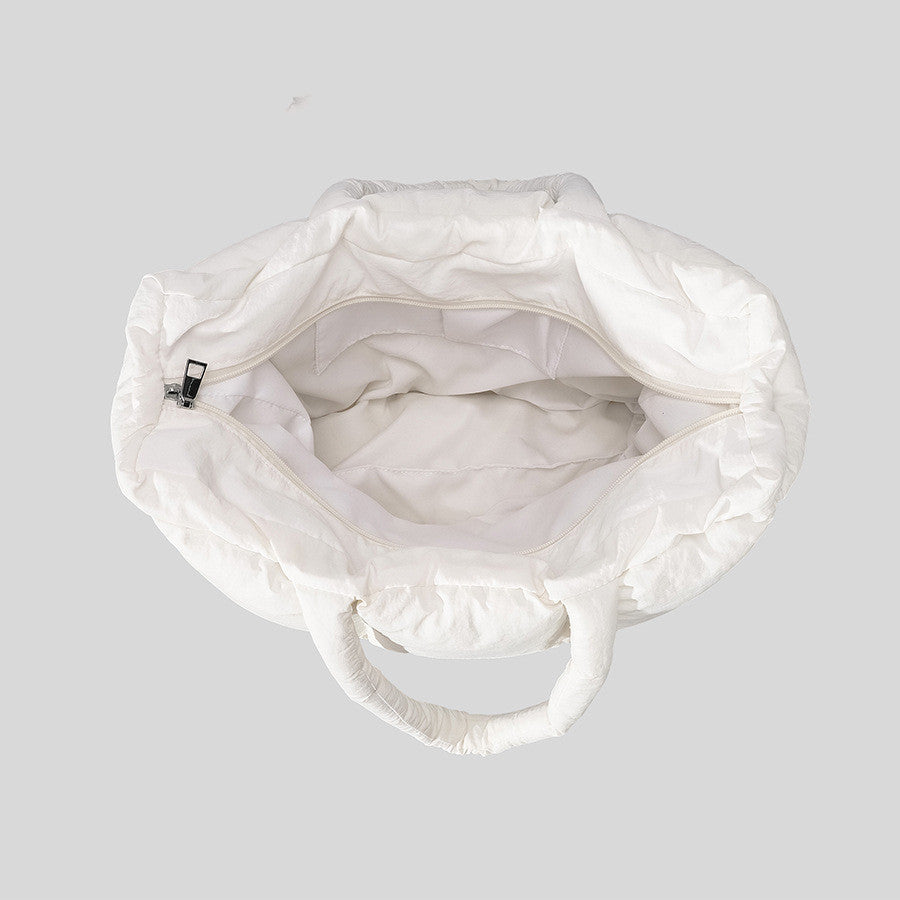 Women's Down Bag, Softly Padded – Stylish & Lightweight