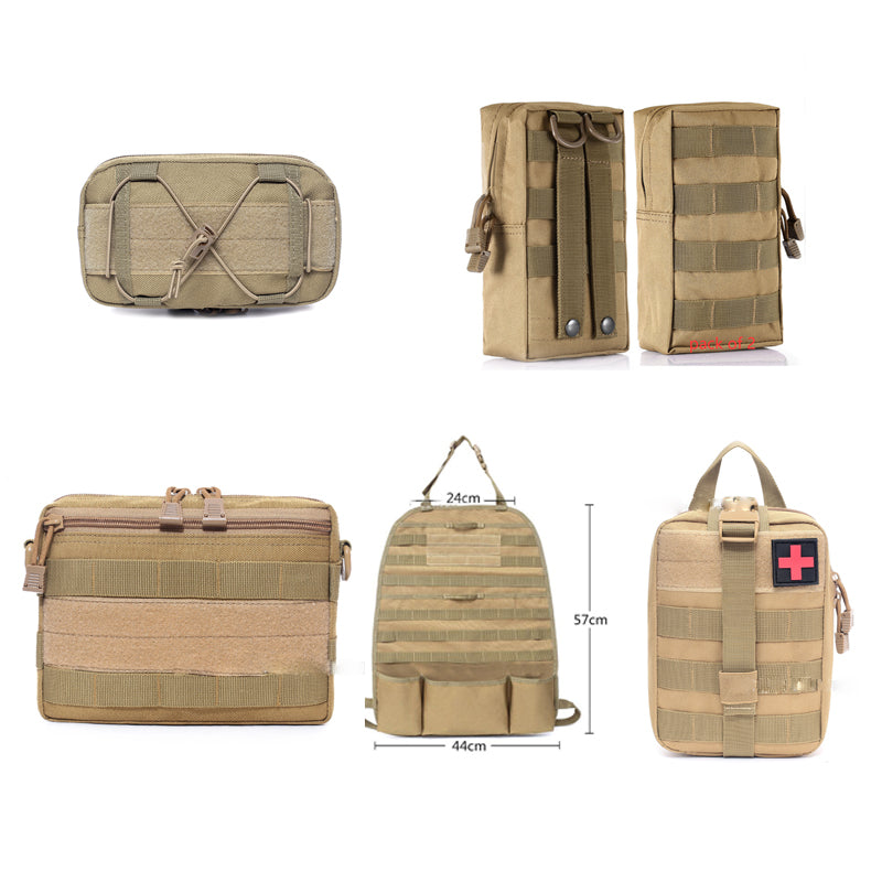 First Aid Kit Outdoor | Water-Resistant Emergency Bag Travel