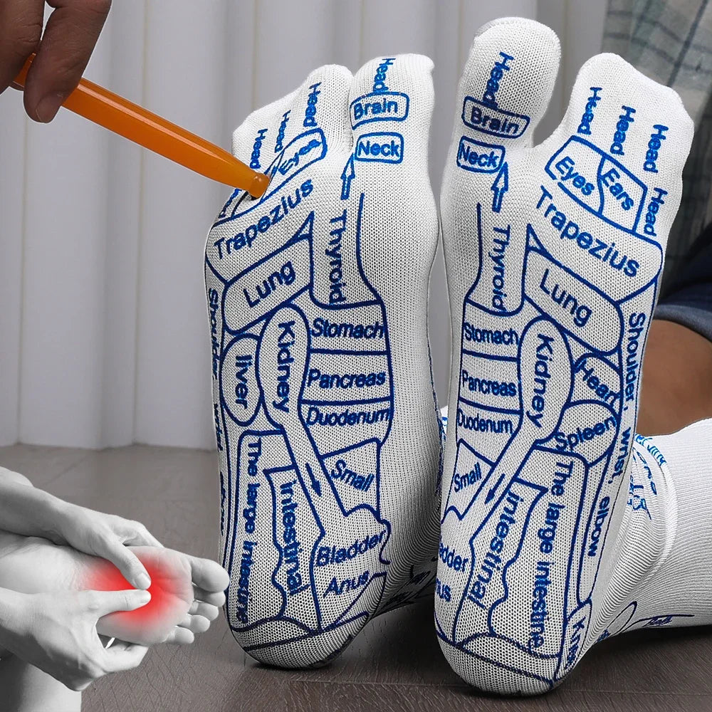 Reflexology Socks Massage | Acupressure Foot Relaxation