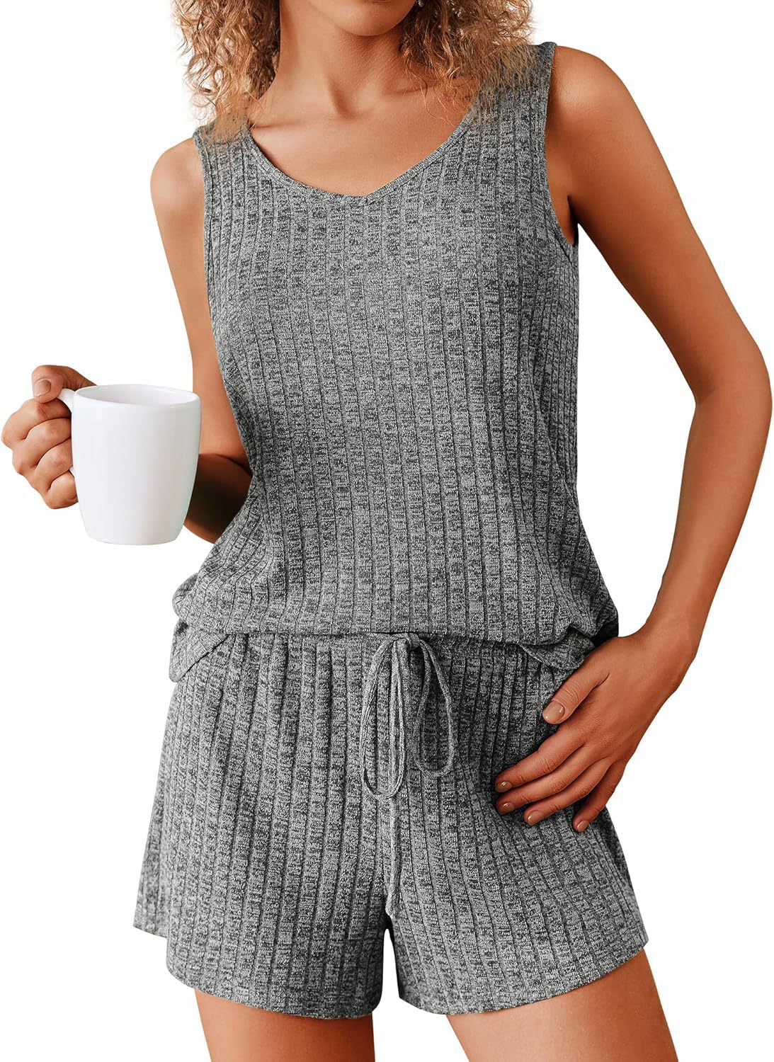 Women's Rib-Knit Pajamas | Modern Homewear Nightwear